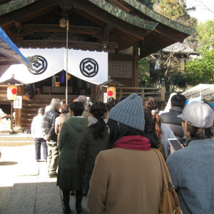 艮神社（うしとら）　元旦